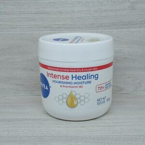 NIVEA Intense Healing Cream, 72-Hour Moisture, Provitamin B5 Enriched, 13.5 oz
